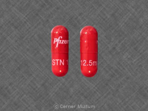 Sutent 12.5 mg Pfizer STN 12.5 mg