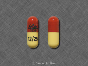 Symbyax 25 mg / 12 mg Lilly 3232 12/25