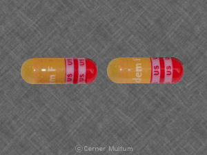 Pill Tandem F US US US US Brown & Red Capsule-shape is Tandem F