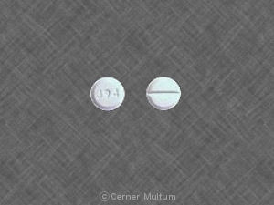 Pill J94 White Round is Tapazole