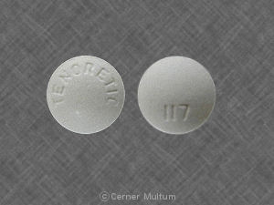 Tenoretic 100 100 mg-25 mg 117 TENORETIC