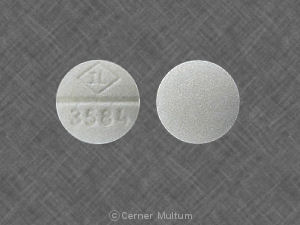 Pill IL 3584 White Round is Theophylline Extended-Release