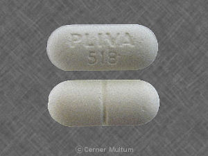 Pill PLIVA 518 White Capsule-shape is Theophylline Extended-Release