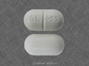 Pill SL 459 White Capsule/Oblong is Theophylline Extended-Release