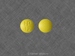 Thioridazine hydrochloride 10 mg MP 12