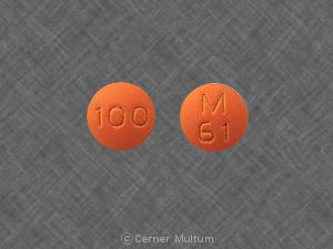 Thioridazine hydrochloride 100 mg 100 M 61