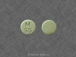 Timolol maleate 5 mg M 55