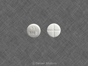 Pill 93 5163 White Round is Tizanidine Hydrochloride