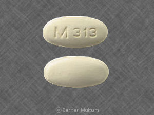 Tolmetin sodium 600 mg M 313