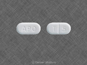 Pill APO T 5 White Oval is Torsemide