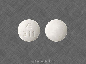 E 311 Pill Images White Round