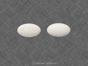 Pill R 714 White Oval is Tramadol Hydrochloride