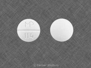 Trazodone hydrochloride 100 mg MP 114