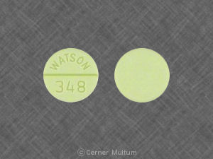 Hydrochlorothiazide and triamterene 50 mg / 75 mg WATSON 348