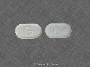 Pill G TR 125 White Oval is Triazolam