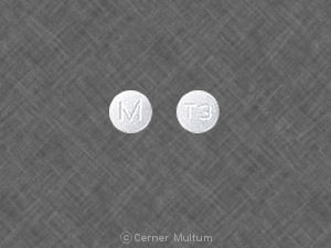 Trifluoperazine hydrochloride 1 mg M T 3