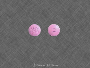 Pill INV 279 2 Purple Round is Trifluoperazine Hydrochloride