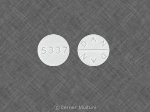 Trihexyphenidyl hydrochloride 5 mg DAN DAN 5337