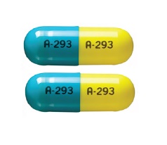 Pill A 293 A 293 on 25 mg trimipramiinimaleaattia