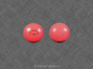 Pill TRINALIN 703 Pink Round is Trinalin Repetabs