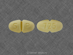 Uniretic 25 mg / 15 mg 725 S P
