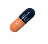 Vancomycin hydrochloride 125 mg (base) LU S01