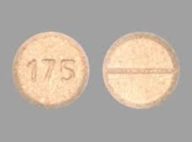 Pill 175 Peach Round is Venlafaxine Hydrochloride