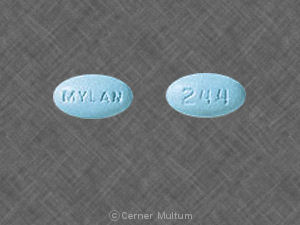 Verapamil hydrochloride extended-release 120 mg MYLAN 244