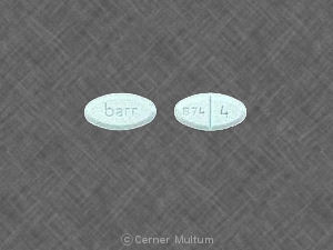 Warfarin sodium 4 mg barr 874 4