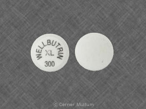 Pill WELLBUTRIN XL 300 White Round is Wellbutrin XL