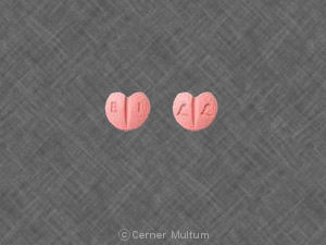 Pill B 1 L L Pink Heart-shape is Zebeta