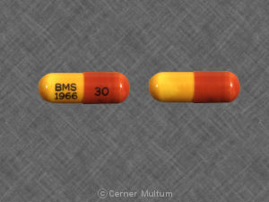 Zerit 30 mg 30 BMS 1966