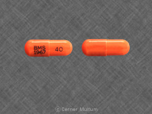 Zerit 40 mg 40 BMS 1967