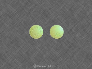 Zestril 40 mg ZESTRIL 40 134