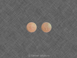 Pill LL B 13 is Ziac 5 mg / 6.25 mg