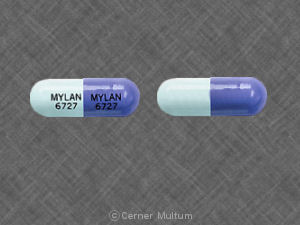 Zonisamide 100 mg MYLAN 6727 MYLAN 6727