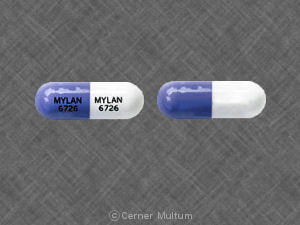 Zonisamide 50 mg MYLAN 6726 MYLAN 6726