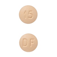 Darifenacin hydrobromide extended release 15 mg DF 15