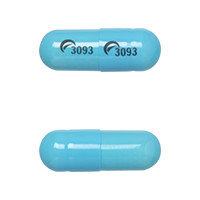 Pill Logo (Actavis) 3093 Logo (Actavis) 3093 Blue Capsule/Oblong is Morphine Sulfate Extended-Release