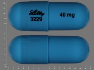 Pill Lilly 3229 40 mg Blue Capsule-shape is Strattera