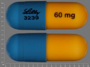 Strattera 60 mg LILLY 3239 60 mg
