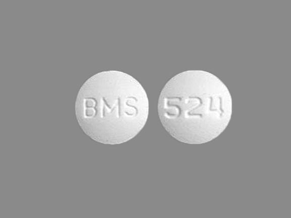 Pill BMS 524 White Round is Sprycel