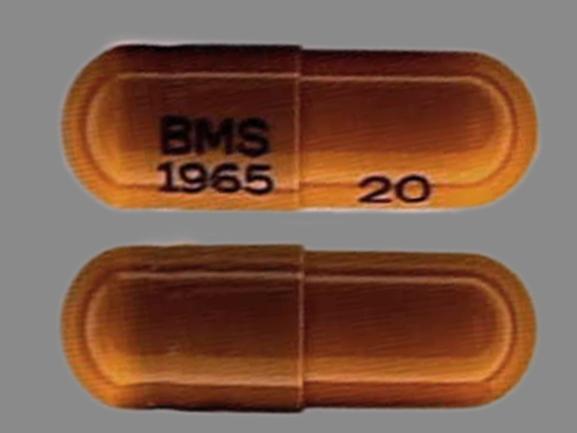 Zerit 20 mg 20 BMS 1965