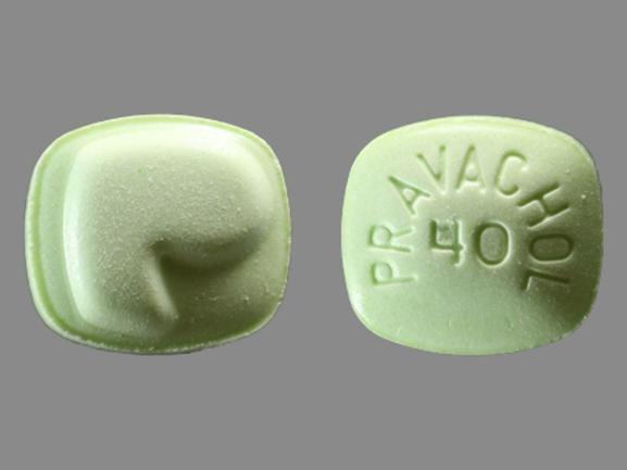 Pravachol 40 mg PRAVACHOL 40 LOGO P