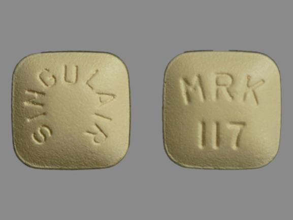 Singulair 10 mg SINGULAIR MRK 117