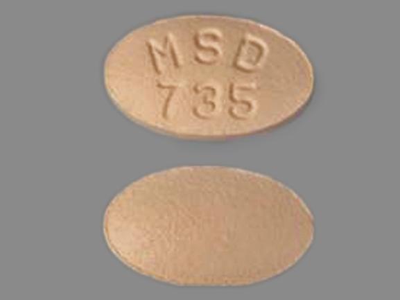 Zocor 10 mg MSD 735