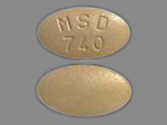 Zocor 20 mg MSD 740