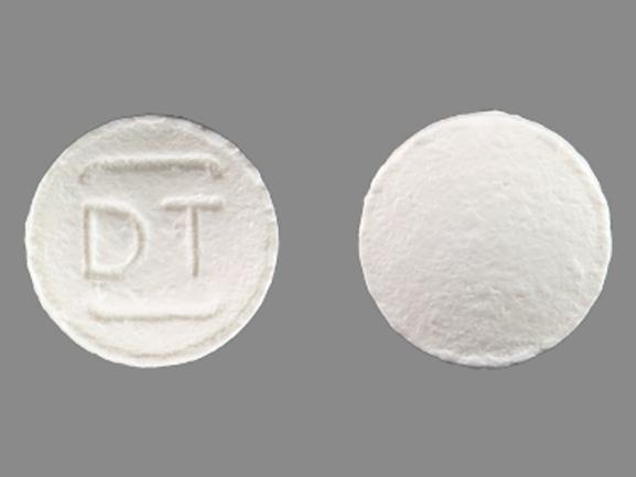 Pill DT White Round is Detrol