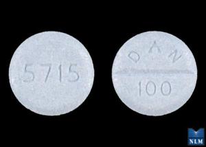 Amoxapine 100 mg 5715 DAN 100
