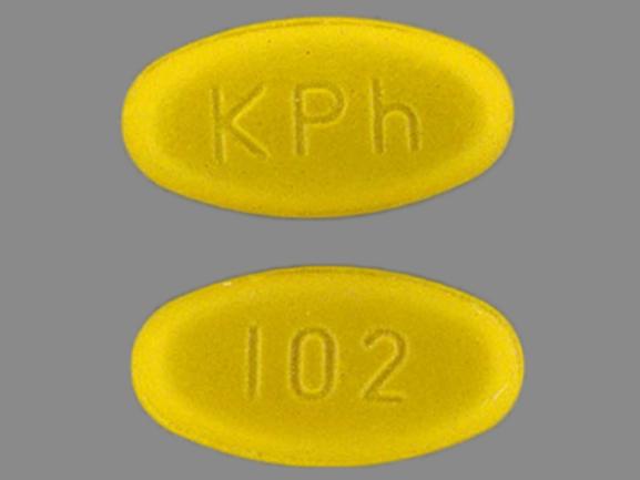 Pill KPh 102 er Azulfidine EN-tabs 500 mg